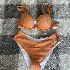 Victoria's Secret Orange Bikini Set